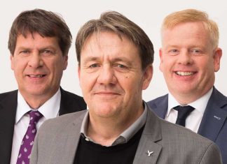 Fjölmenni var á fundi með Brynjari, Haraldi og Óla Birni þingmönnum Sjálfstæðisflokksins í morgun