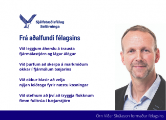 Frá aðalfundi félagsins 28.1.2021