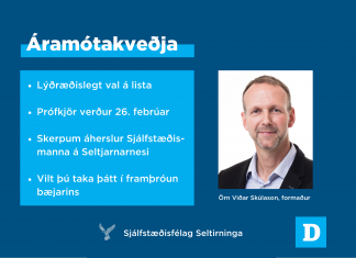Áramótakveðja