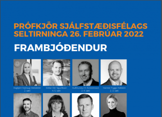 Nú styttist í prófkjörið og kjörið að kynna sér vel þá sem gefa kost á sér.