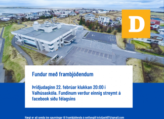 Fundur með frambjóðendum