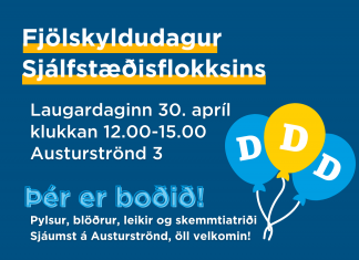 Fjölskyldudagur og opnun kosningaskrifstofu