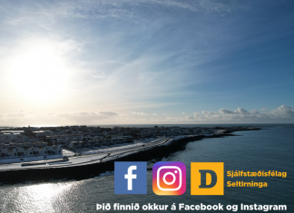 Þið finnið okkur á Facebook og Instagram