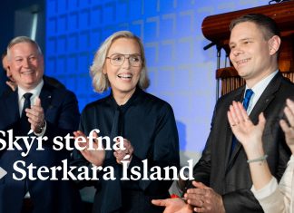 Fundur á Seltjarnarnesi með forystu Sjálfstæðisflokksins