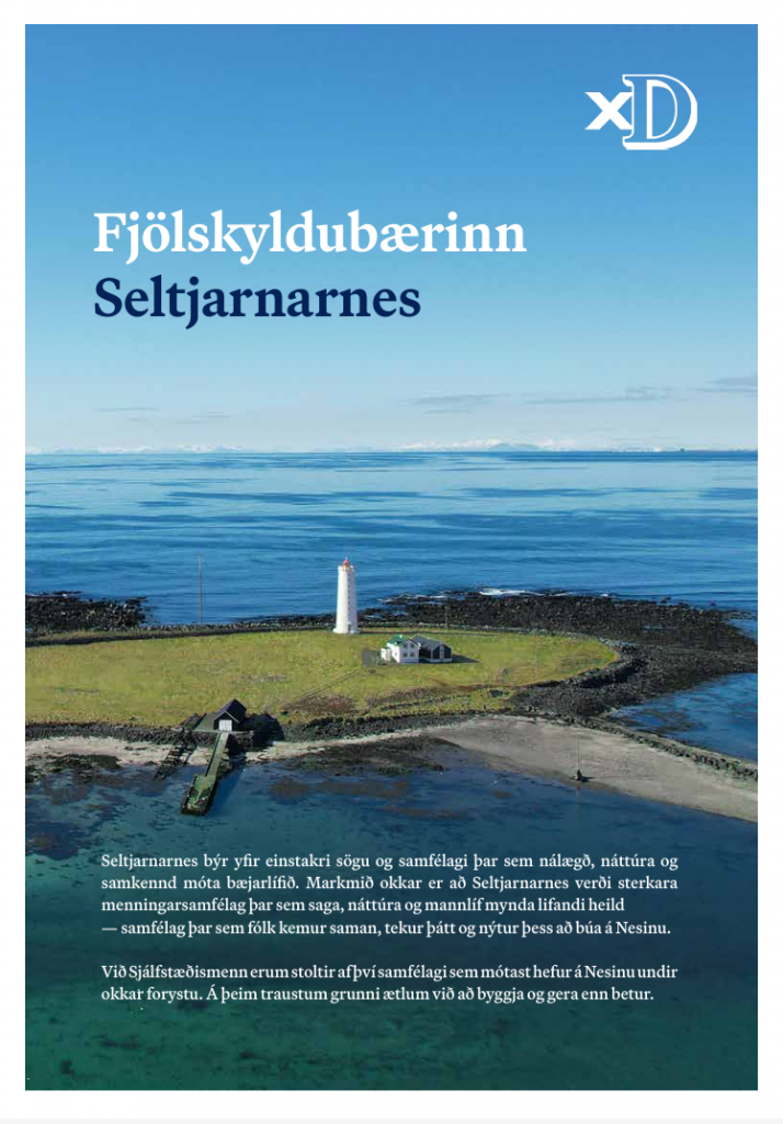 Smelltu á myndina til að opna stefnuskrána